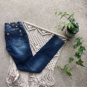 Miss Me Jeans Size 26- Signature-Rise Ankle Skinny
